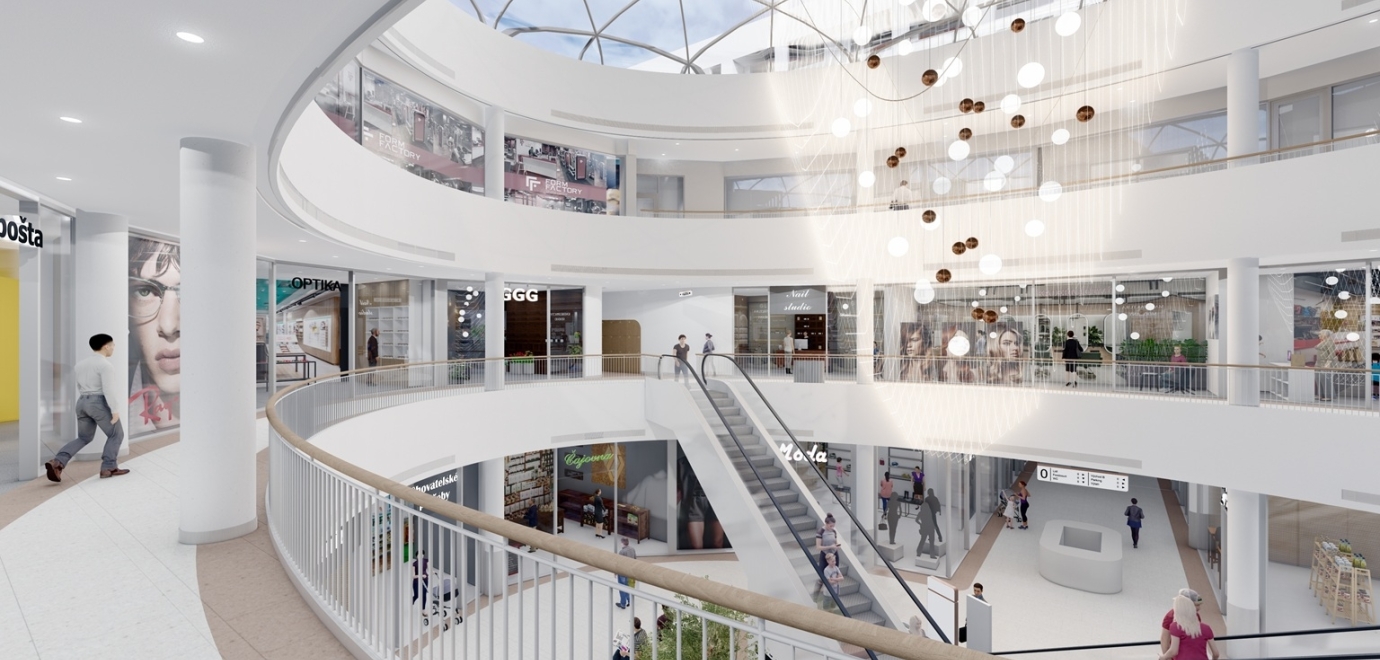 V Galerii Modřany vzniknou nové obchody, kanceláře i bydlení